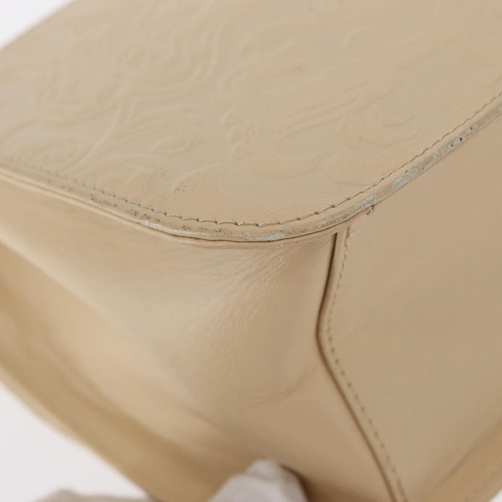 Balenciaga Vintage Handbag Leather Beige Leather Hand