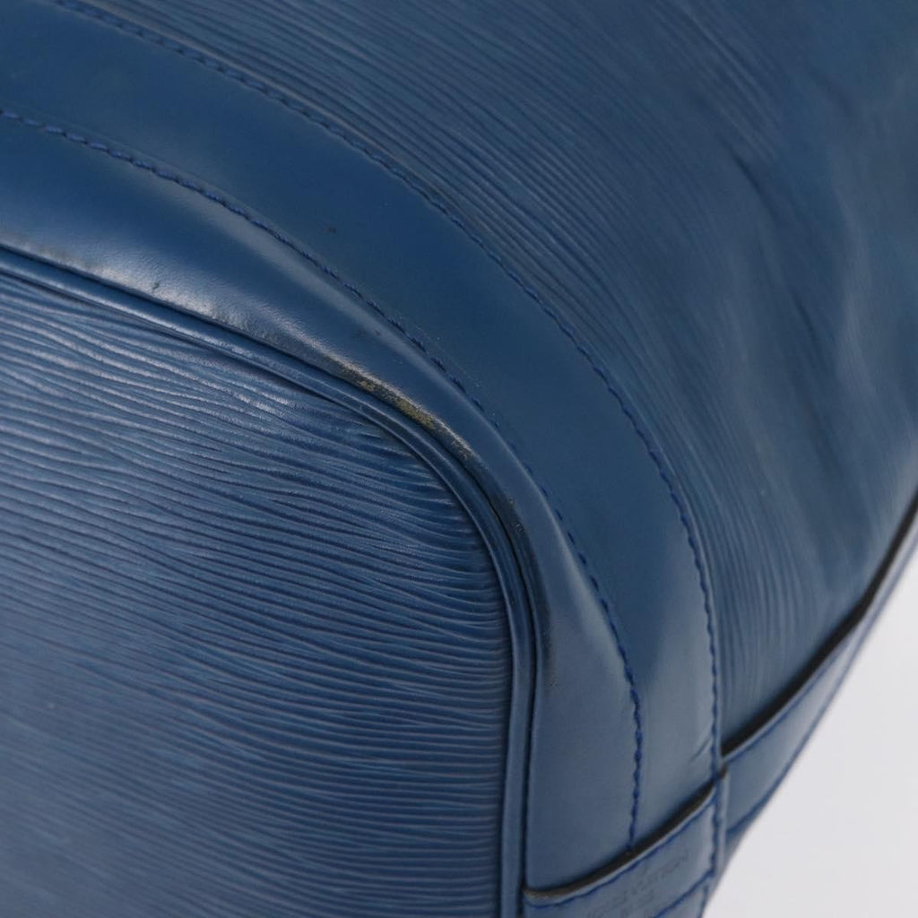 Louis Vuitton Noe Handbag Epi Leather Blue Leather Shoulder Bag