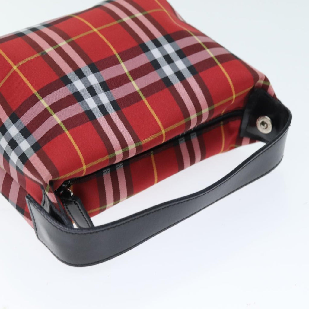 Burberry Nova Check Pochette Nylon Red Nylon Clutche & Pouche Bag
