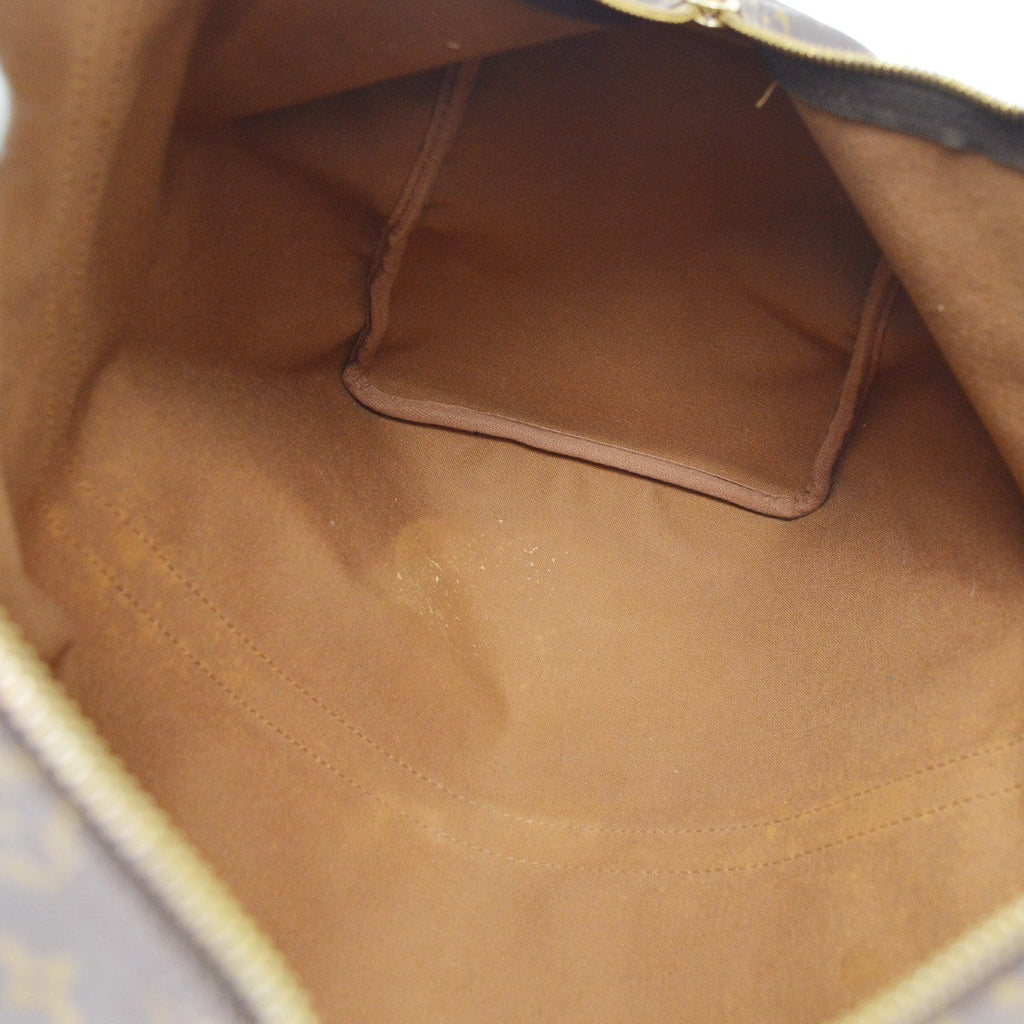 Louis Vuitton Keepall Bag Monogram Canvas Brown Canvas Travel Bag