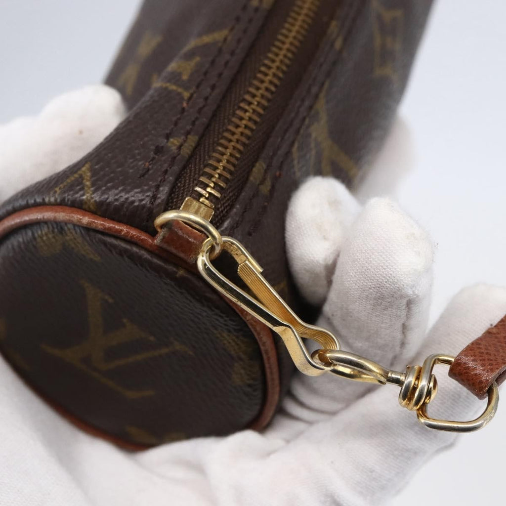 Louis Vuitton Papillon Pochette Monogram Canvas Brown Canvas Clutche & Pouche Bag
