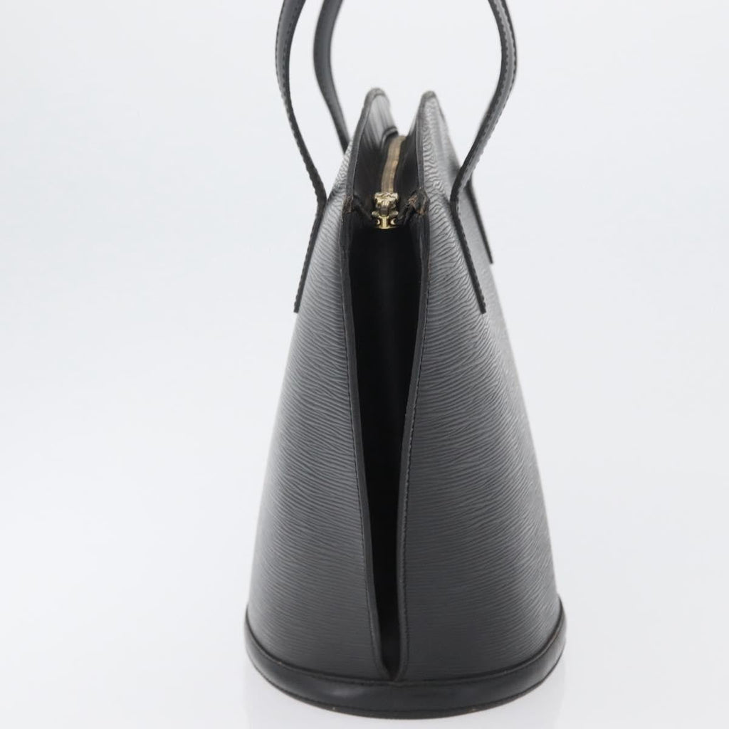 Louis Vuitton Saint Jacques Handbag Epi Leather Black Leather Shoulder Bag