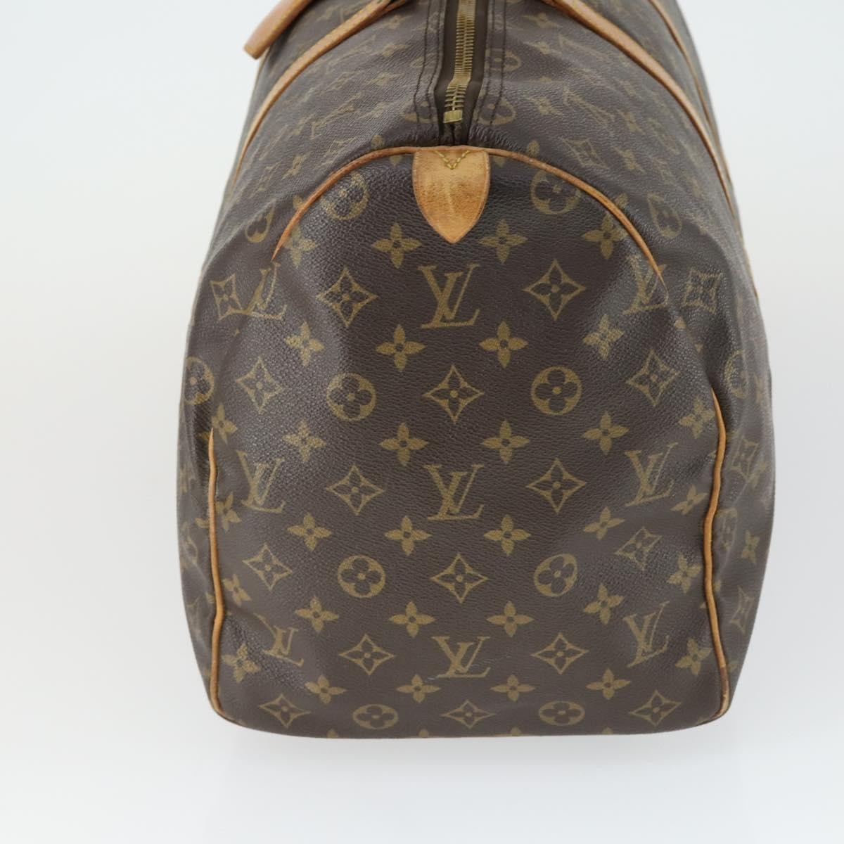 Louis Vuitton Keepall Bag Monogram Canvas Brown Canvas Travel Bag