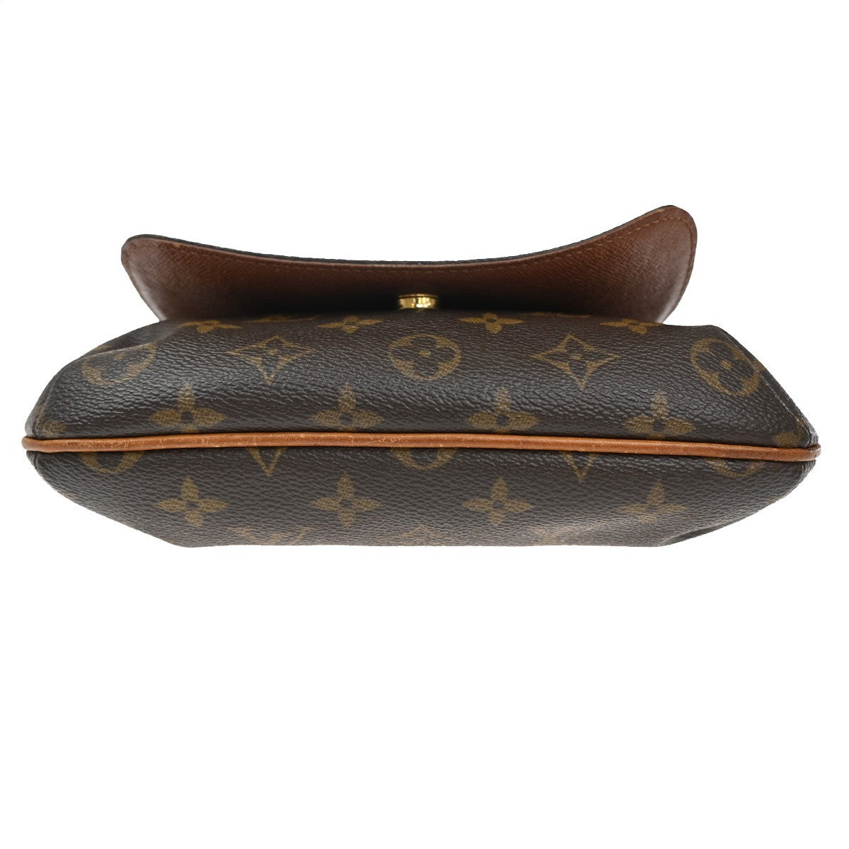 Louis Vuitton Musette Handbag Monogram Canvas Brown Canvas Shoulder Bag