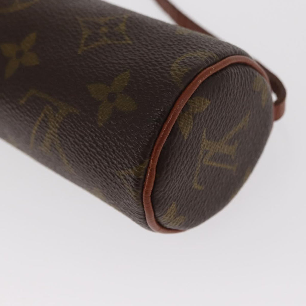 Louis Vuitton Papillon Pochette Monogram Canvas Brown Canvas Clutche & Pouche Bag