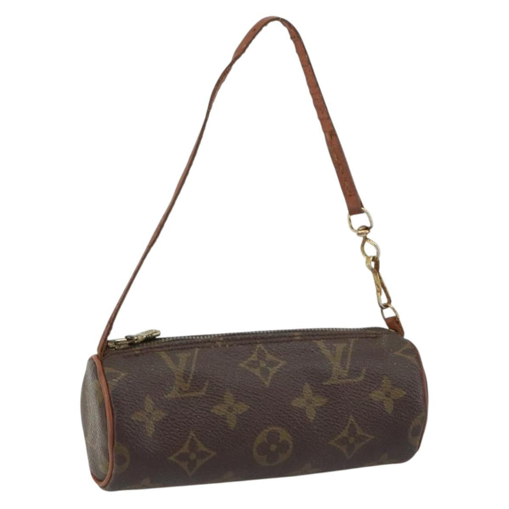 Louis Vuitton Papillon Pochette Monogram Canvas Brown Canvas Clutche & Pouche Bag
