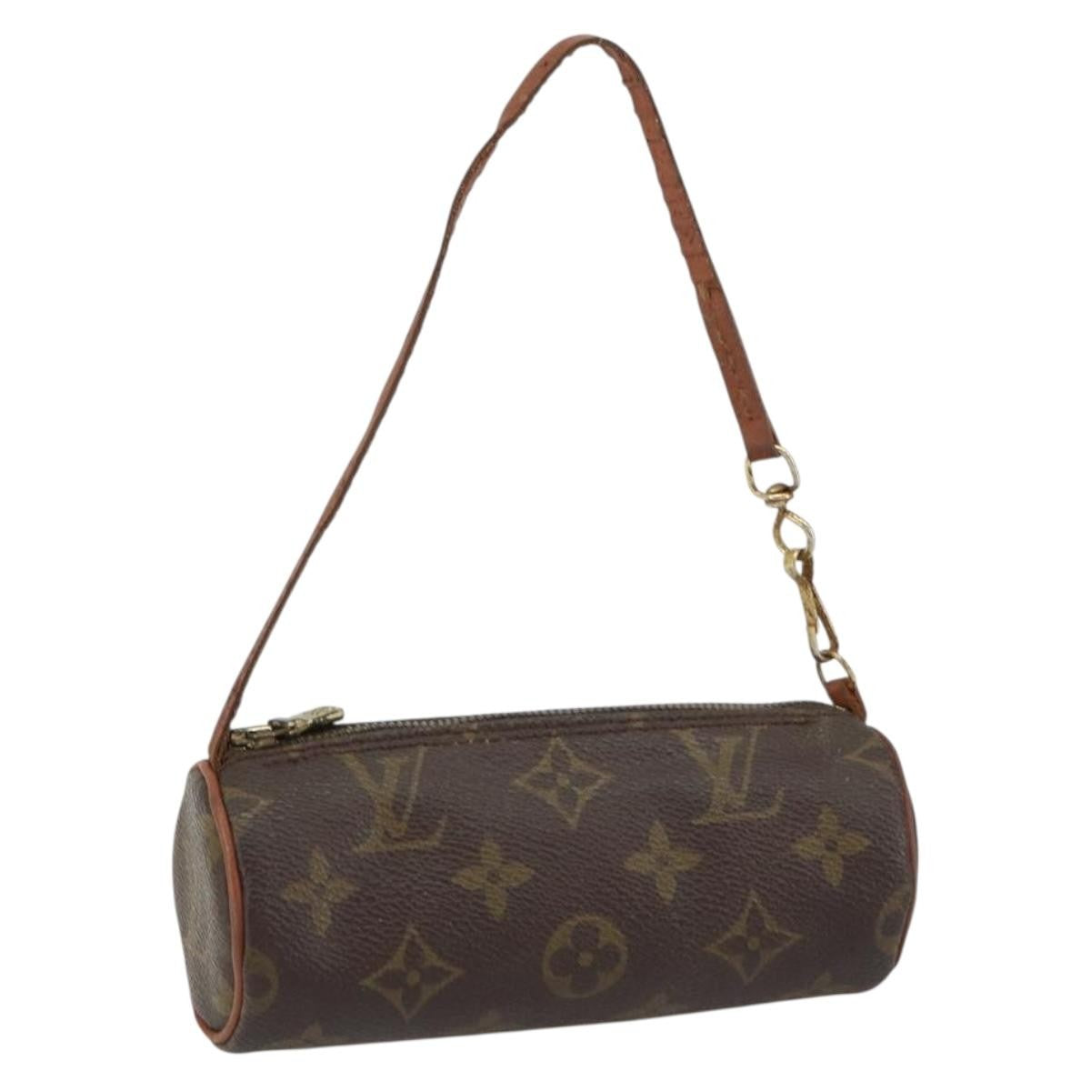 Louis Vuitton Papillon Pochette Monogram Canvas Brown Canvas Clutche & Pouche Bag