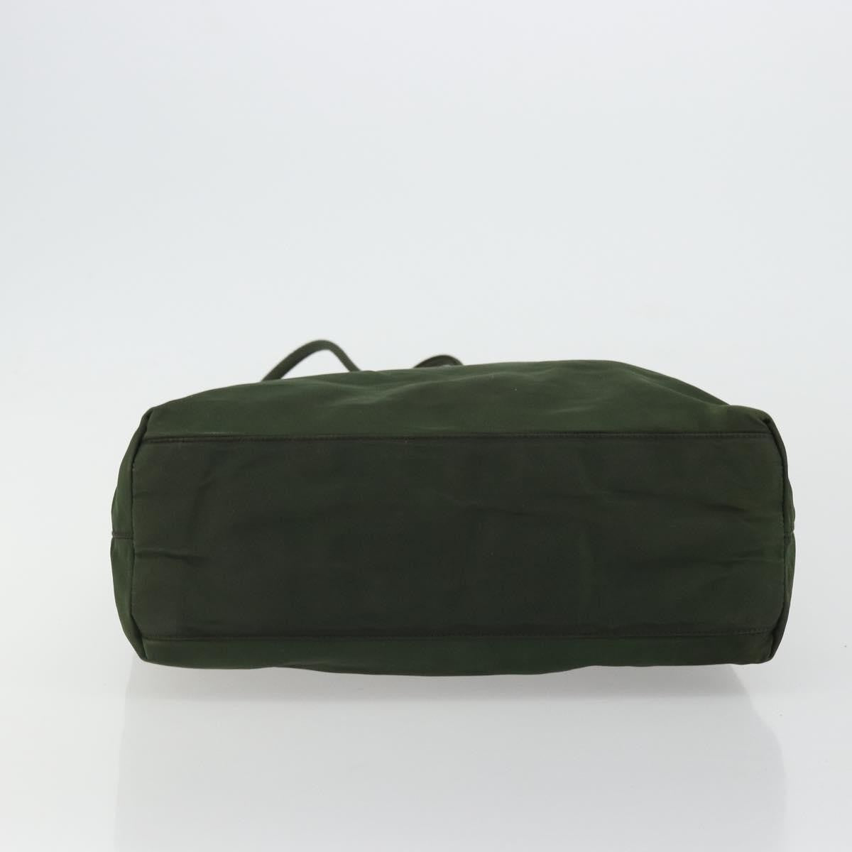 Prada Vintage Tote Tessuto Green Nylon Tote Bag Bag