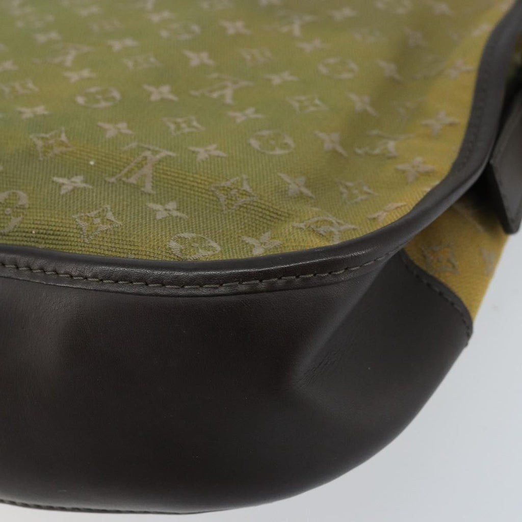 Louis Vuitton Marjorie Handbag Mini Lin Khaki Canvas Shoulder Bag