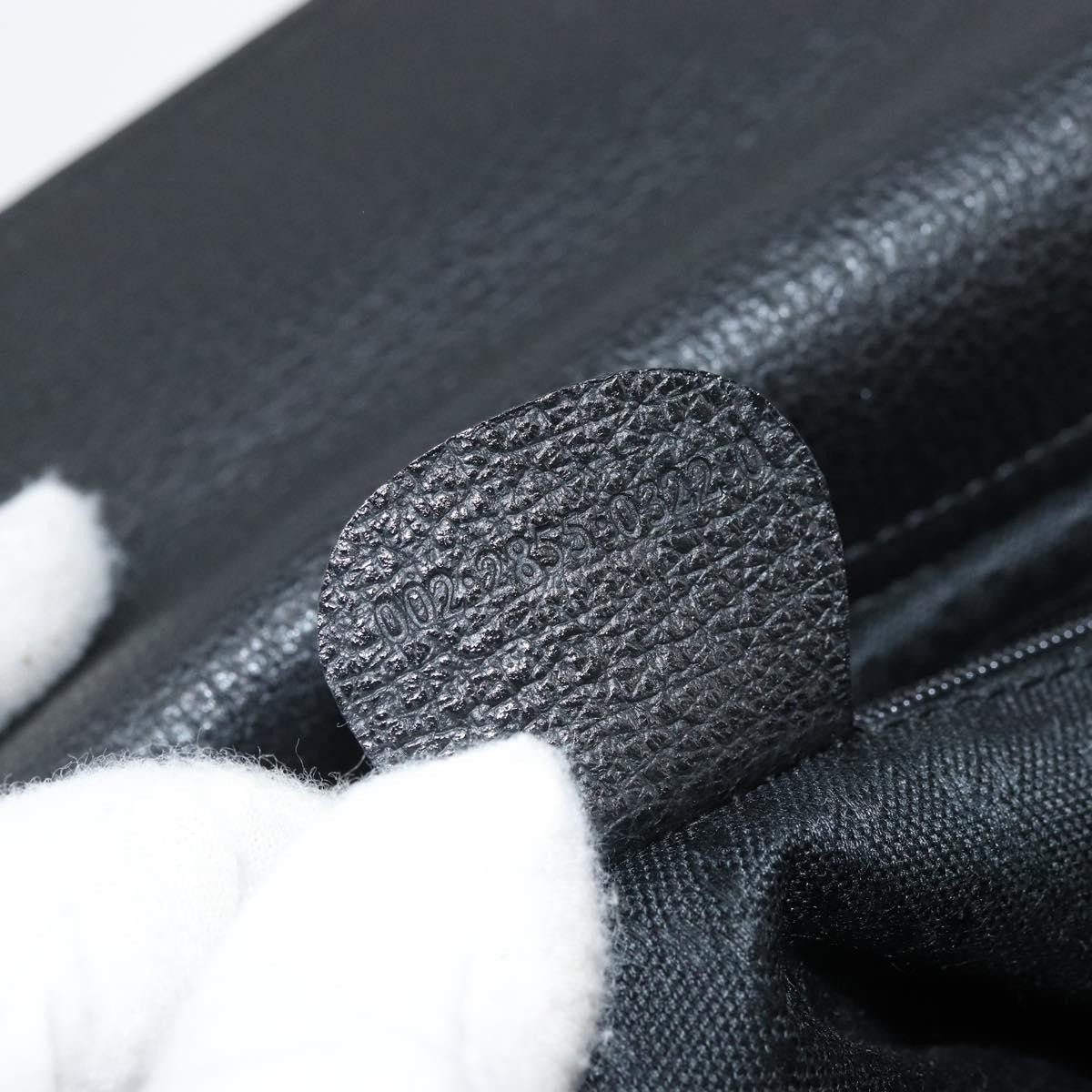 Gucci Bamboo Tote Bag Suede Black Suede Tote Bag Bag (Pre-Owned)