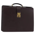 Louis Vuitton Pilot Briefcase Taiga Leather Brown Leather Briefcase Bag