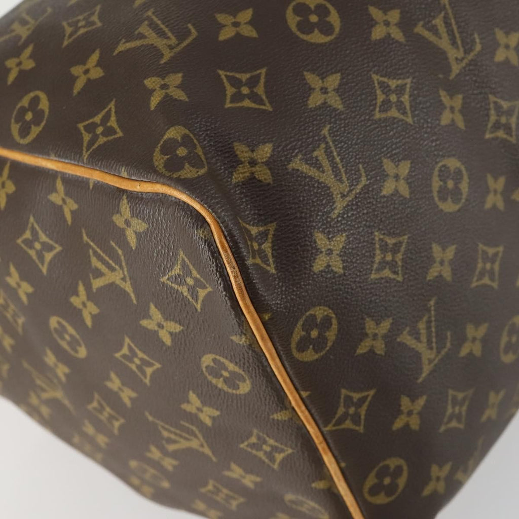 Louis Vuitton Keepall Bag Monogram Canvas Brown Canvas Travel Bag