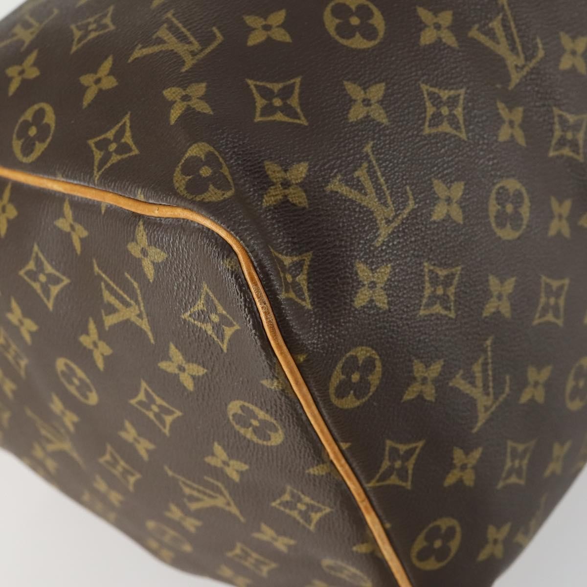 Louis Vuitton Keepall Bag Monogram Canvas Brown Canvas Travel Bag