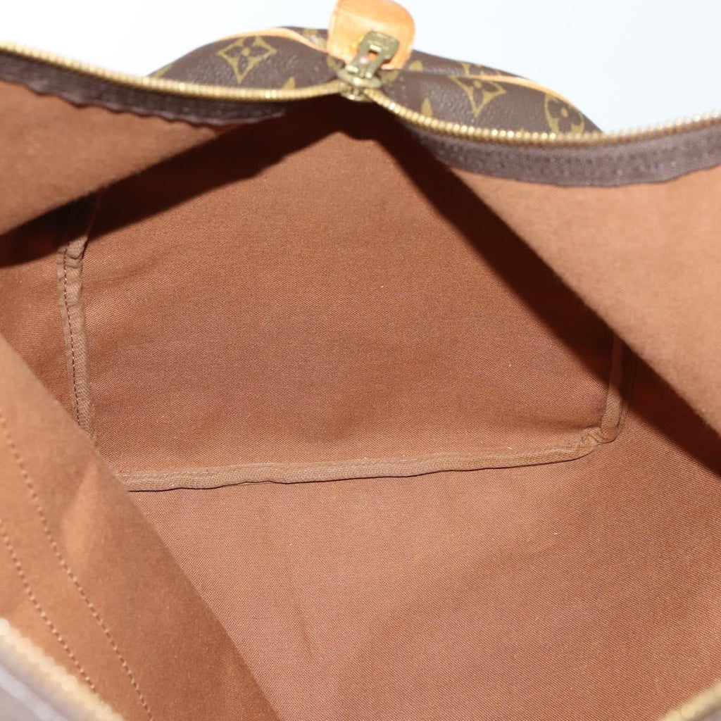 Louis Vuitton Keepall Bag Monogram Canvas Brown Canvas Travel Bag