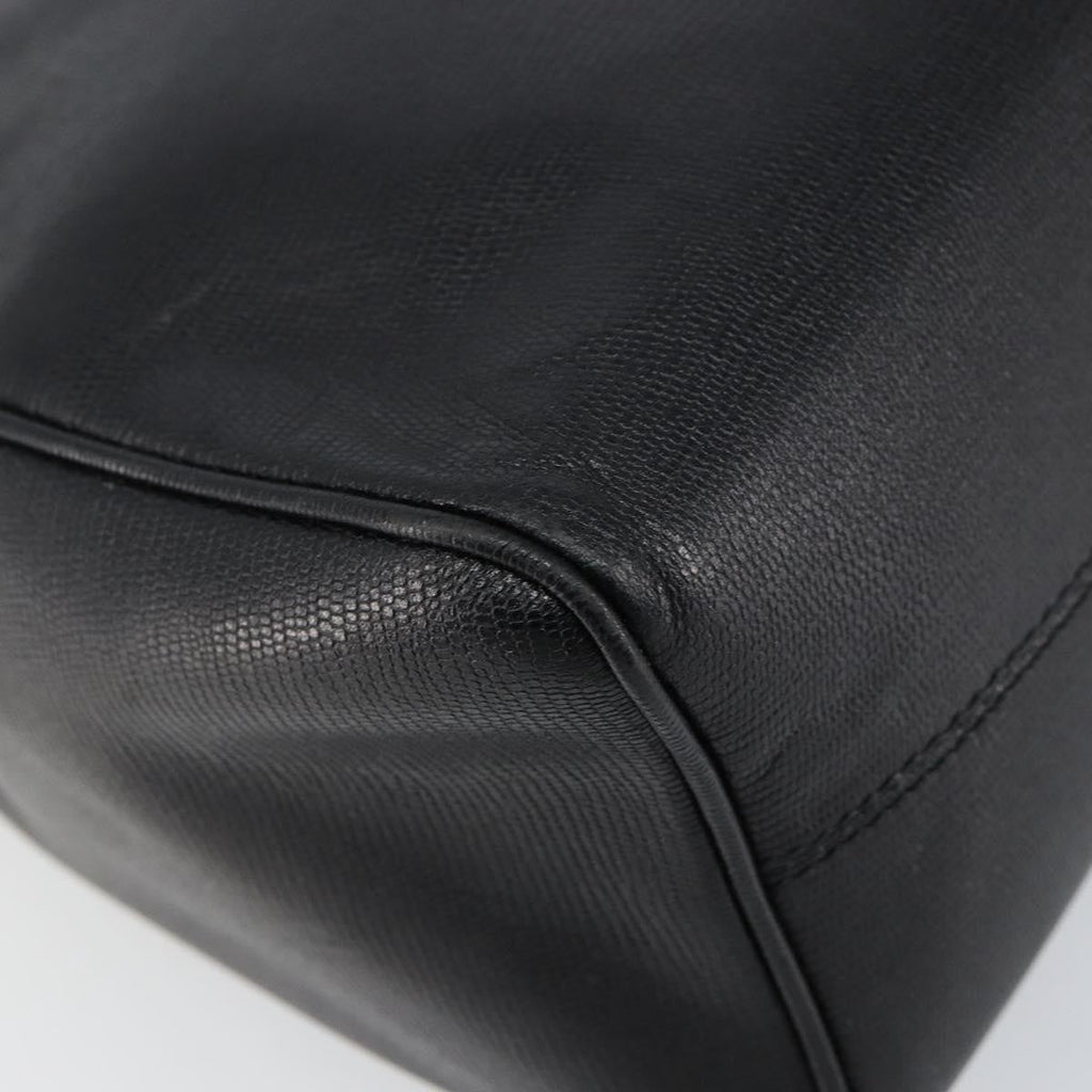 Celine Circle Logo Shoulder Bag Leather Black Leather Shoulder Bag Bag