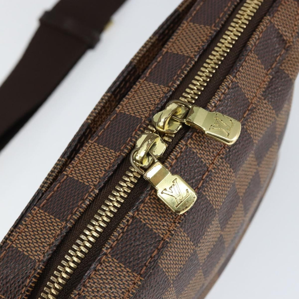 Louis Vuitton Geronimos Waist Bag Damier Brown Canvas Clutche & Pouche Bag