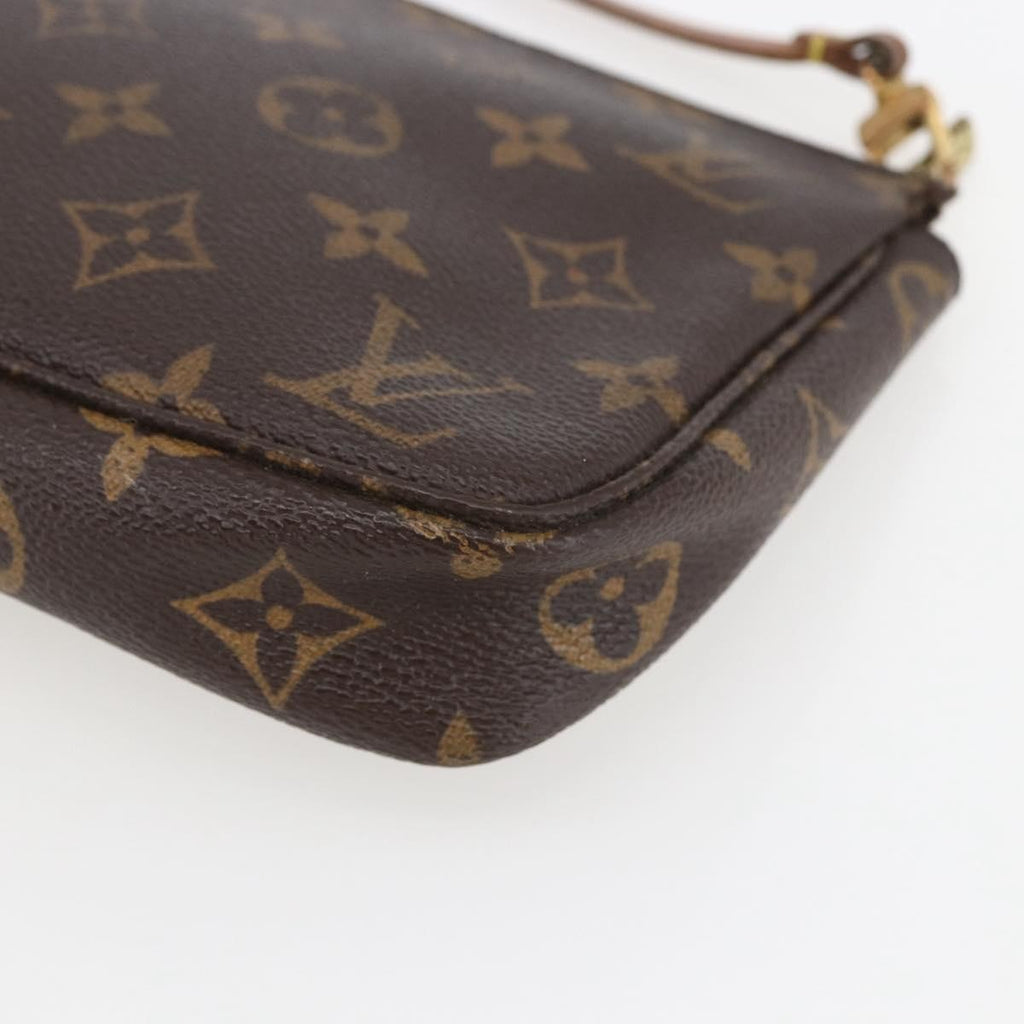 Louis Vuitton Pochette Accessoires Nm Monogram Canvas Brown Canvas Clutche & Pouche Bag