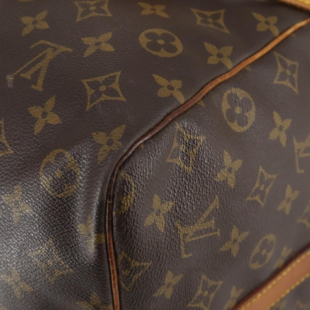 Louis Vuitton Keepall Bandouliere Bag Monogram Canvas Brown Canvas Travel Bag