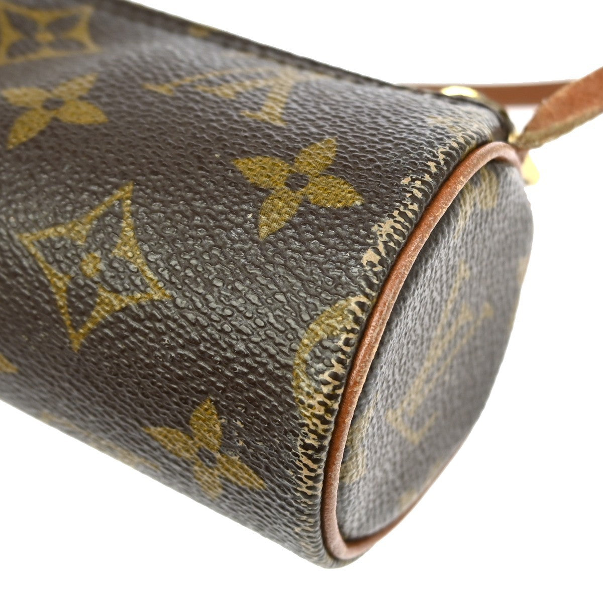 Louis Vuitton Papillon Pochette Monogram Canvas Brown Canvas Clutche & Pouche Bag