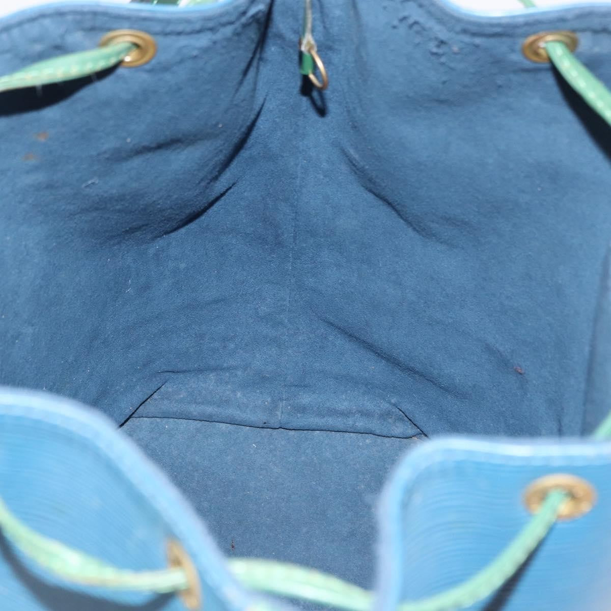Louis Vuitton Bicolor Noe Handbag Epi Leather Blue Leather Shoulder Bag