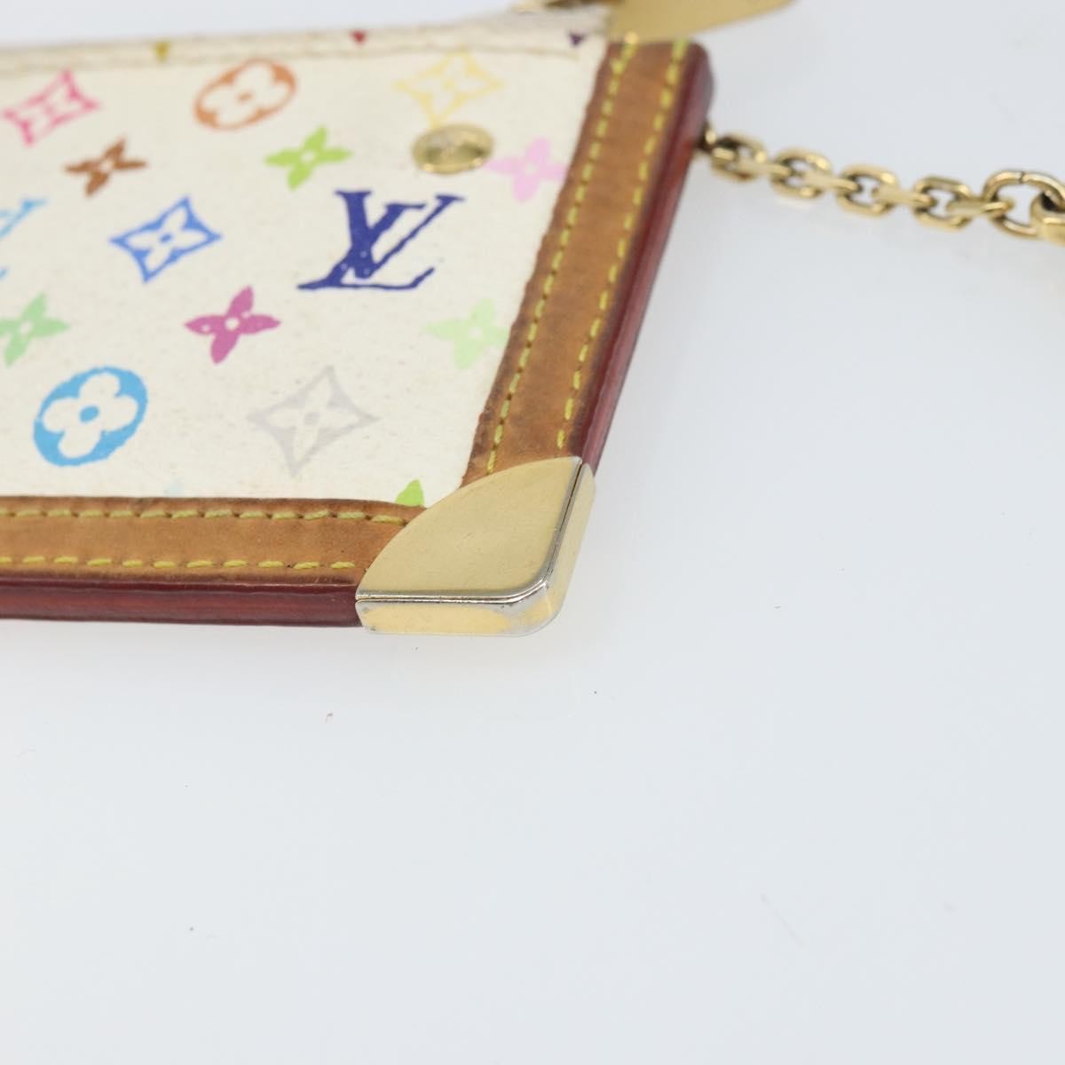 Louis Vuitton Pochette Clés Monogram Canvas Multicolour Canvas Wallets Accessory