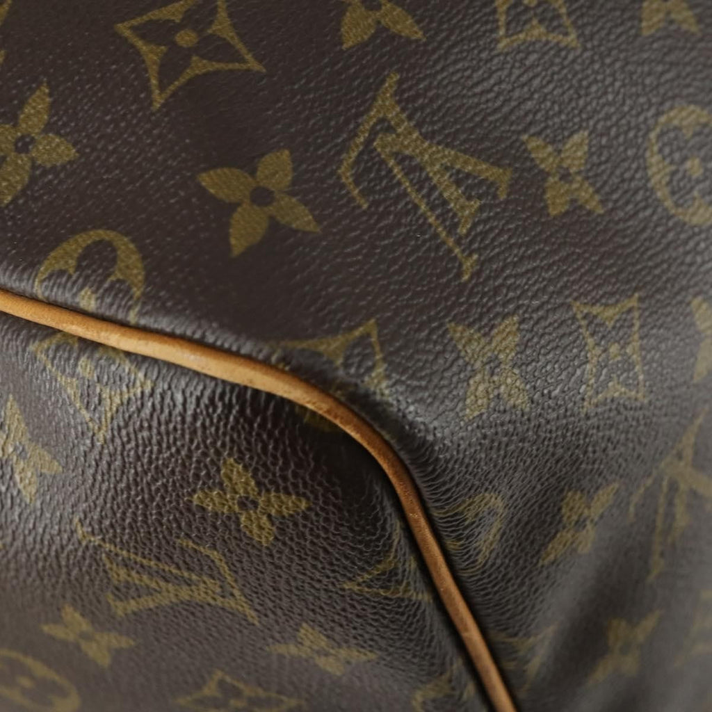 Louis Vuitton Keepall Bag Monogram Canvas Brown Canvas Travel Bag