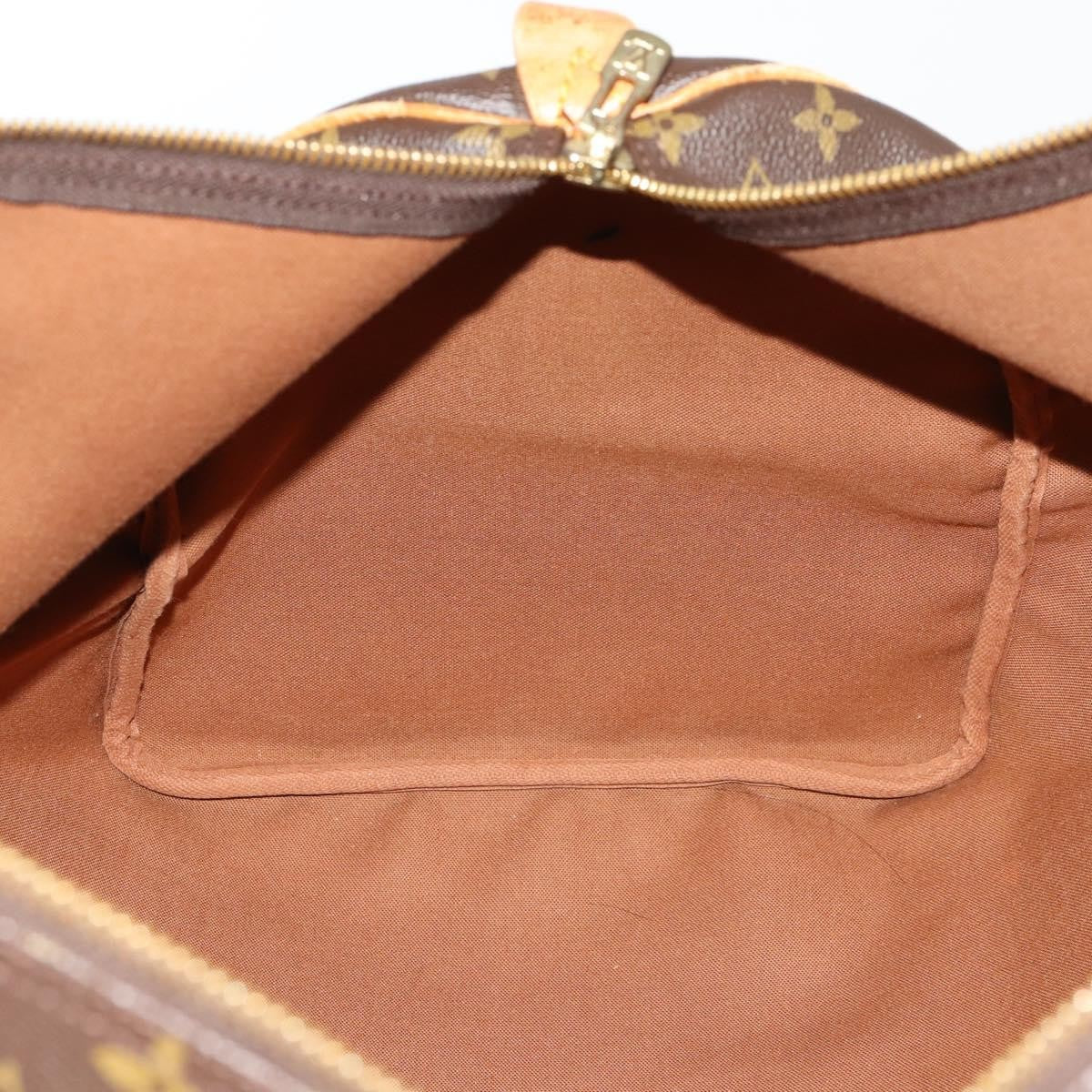Louis Vuitton Keepall Bag Monogram Canvas Brown Canvas Travel Bag