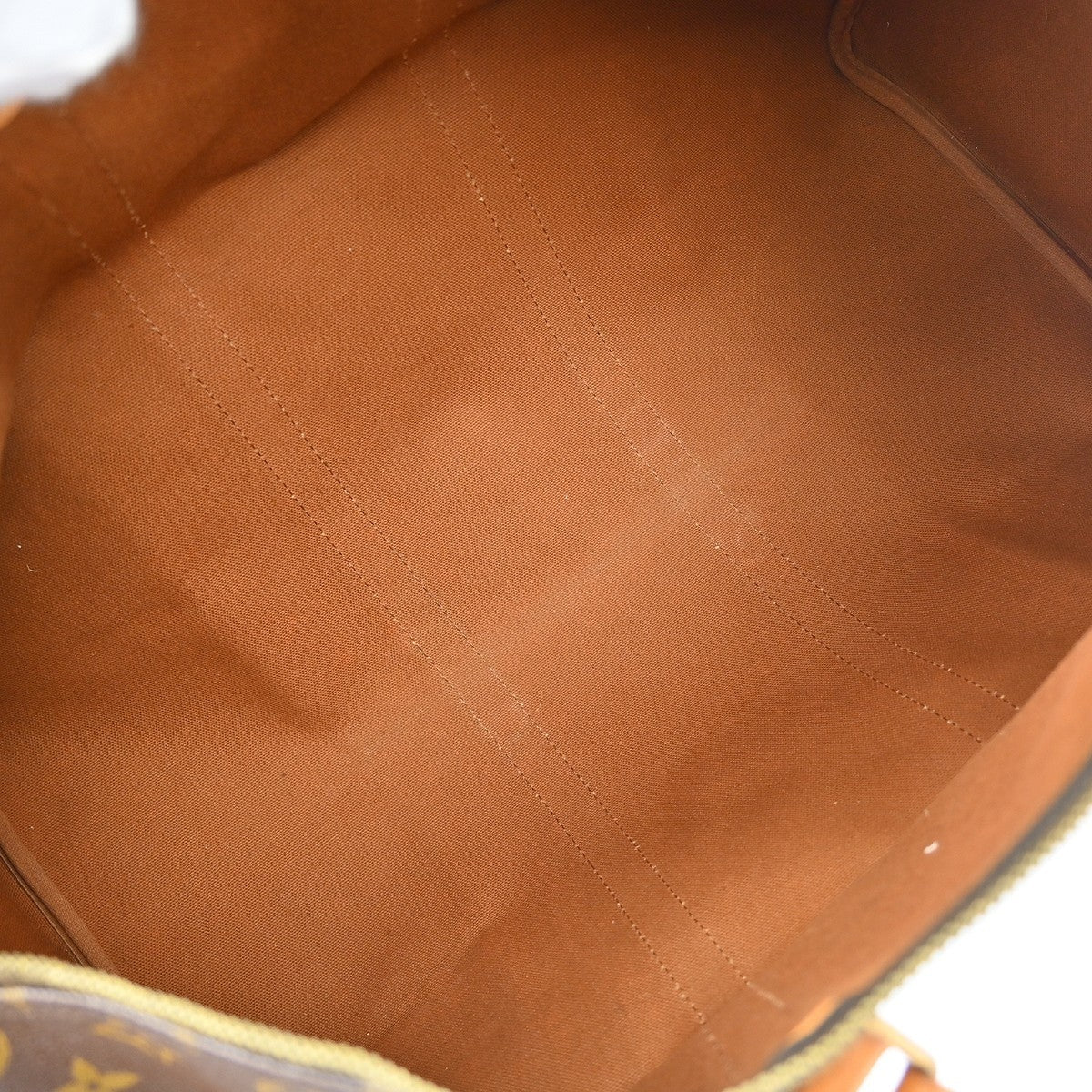 Louis Vuitton Keepall Bag Monogram Canvas Brown Canvas Travel Bag