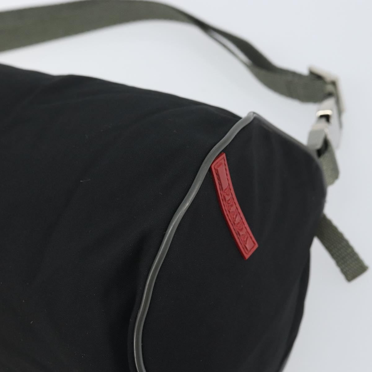 Prada Vintage Sport Shoulder Bag Nylon Black Nylon Shoulder Bag Bag