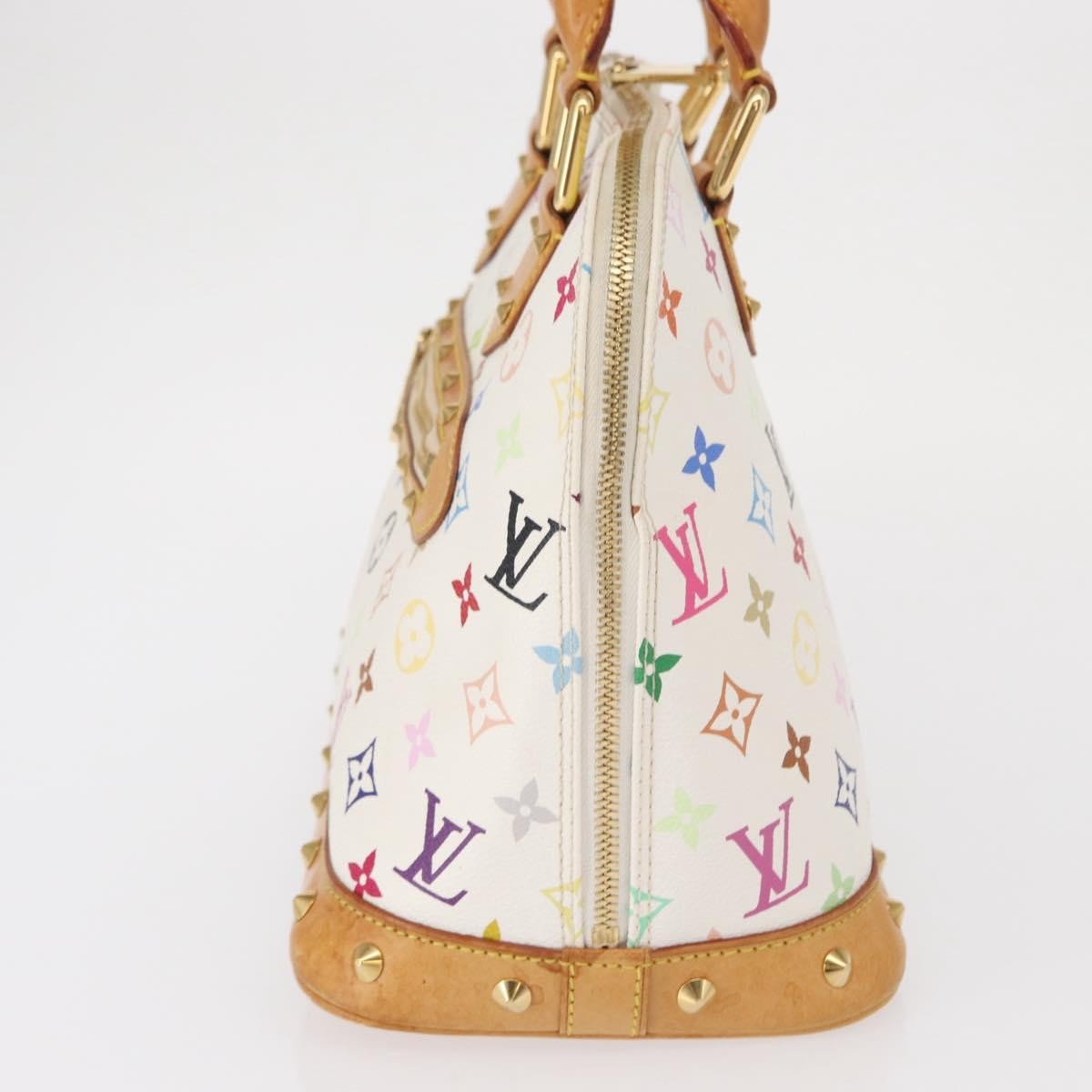 Louis Vuitton Alma Handbag Monogram Multicolor Multicolour Canvas Handbag