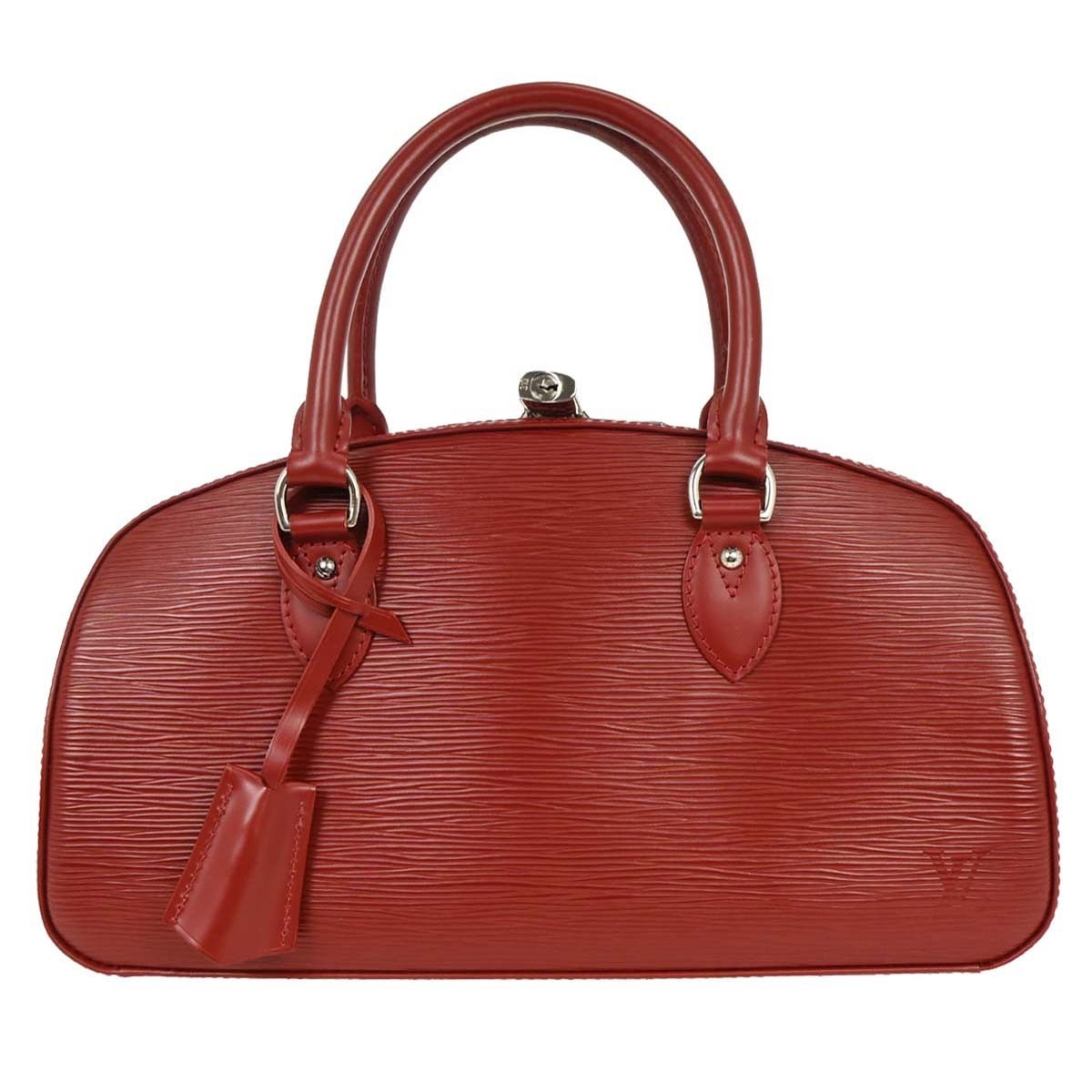 Louis Vuitton Jasmin Bag Epi Leather Red Leather Handbag