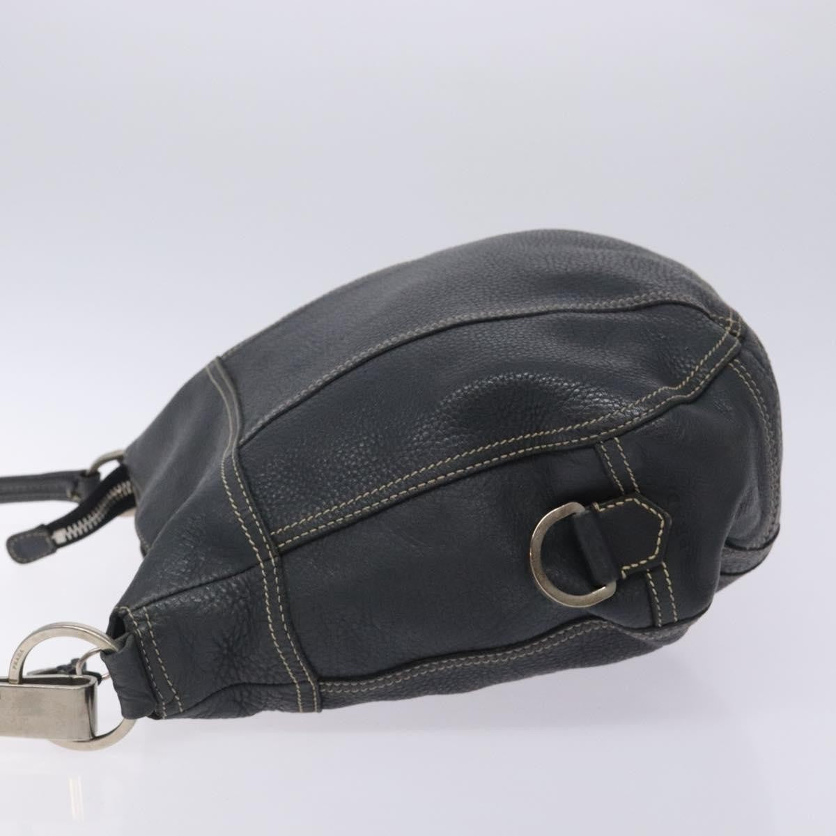 Prada Vintage Shoulder Bag Leather Navy Leather Shoulder Bag Bag