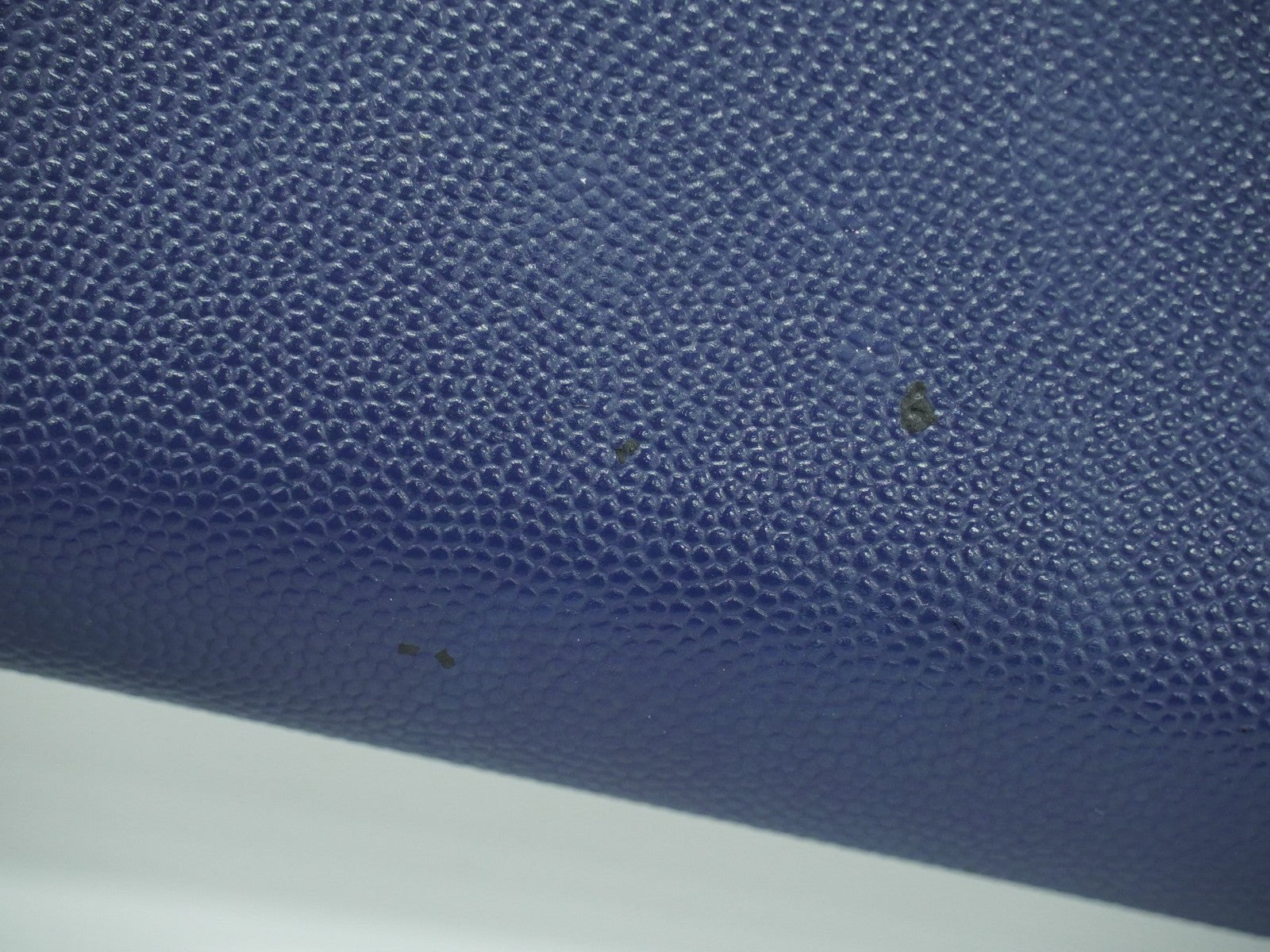 Chanel Deauville Flap Wallet Caviar Navy Leather Wallets Accessory