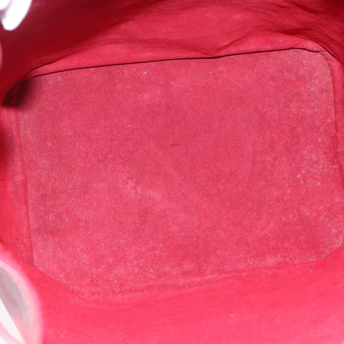 Louis Vuitton Noe Shoulder Bag Leather Red Leather Shoulder Bag