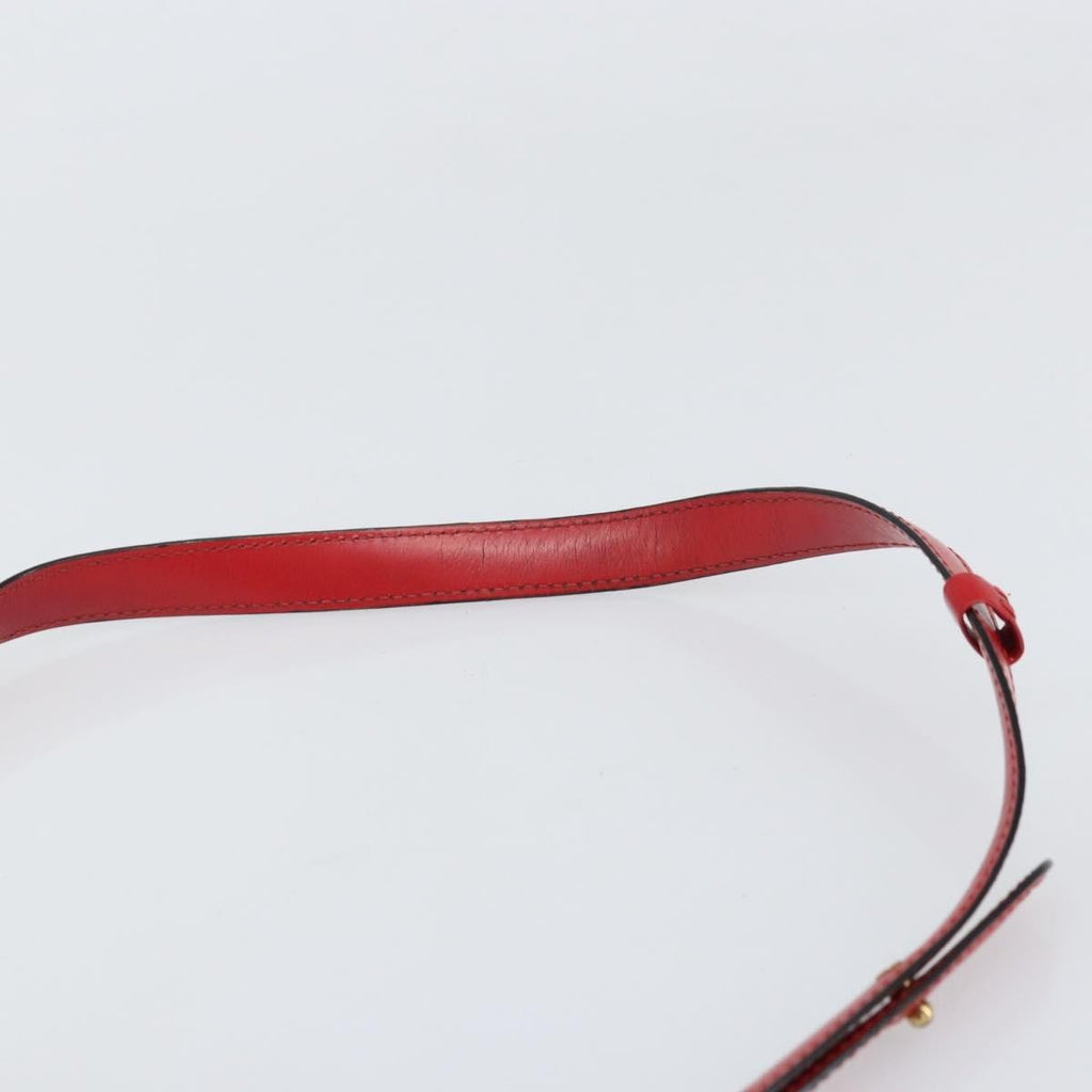 Louis Vuitton Cluny Shoulder Bag Epi Leather Red Leather Shoulder Bag