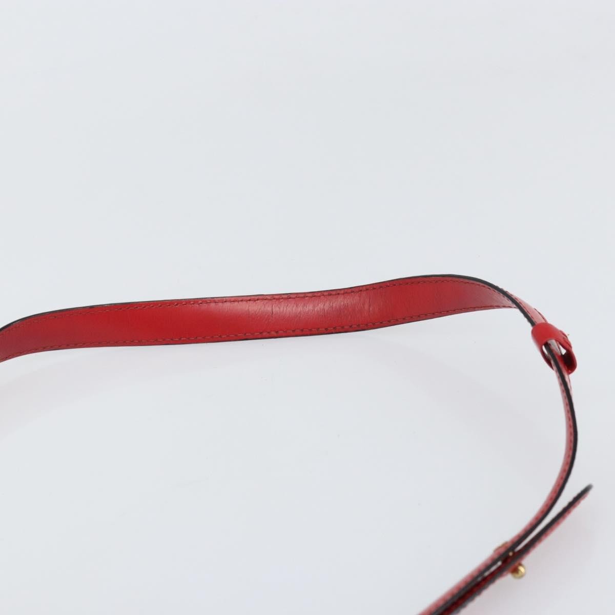 Louis Vuitton Cluny Shoulder Bag Epi Leather Red Leather Shoulder Bag