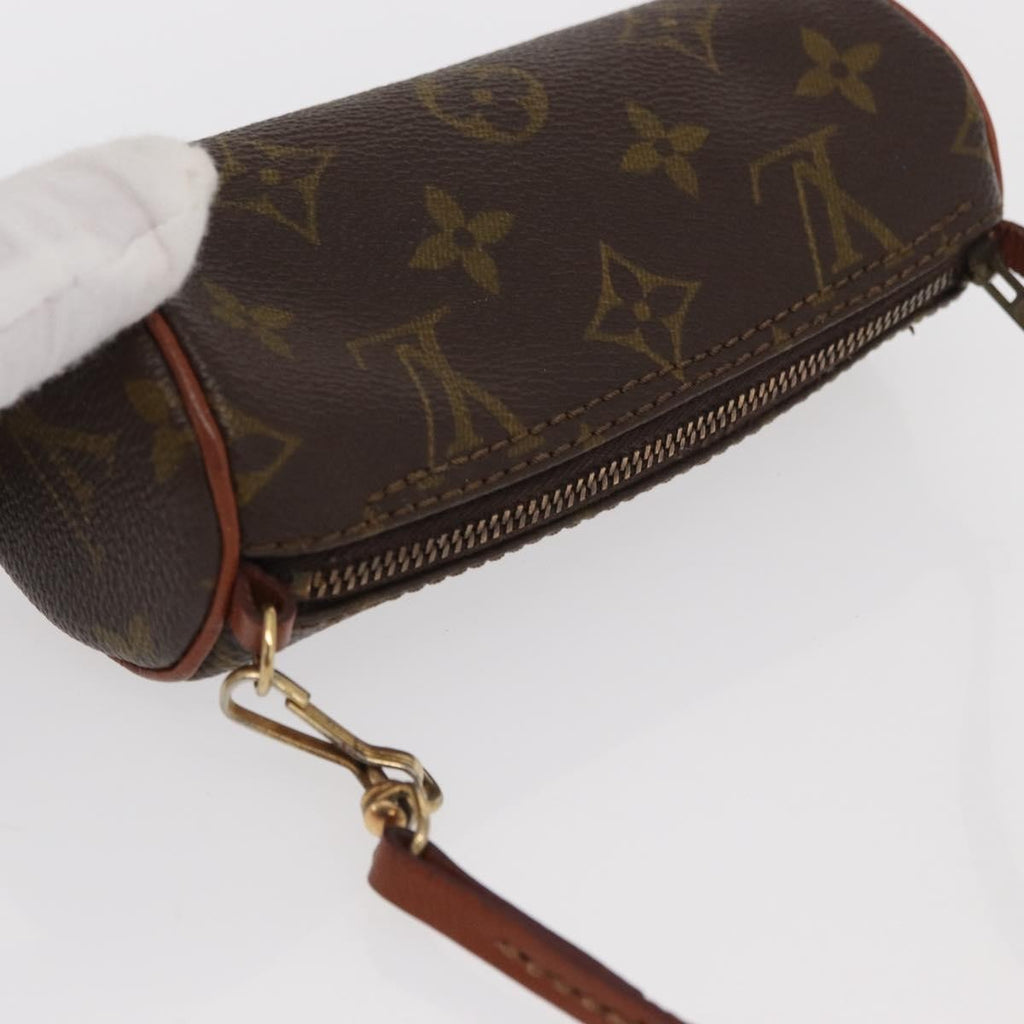 Louis Vuitton Papillon Pochette Monogram Canvas Brown Canvas Clutche & Pouche Bag