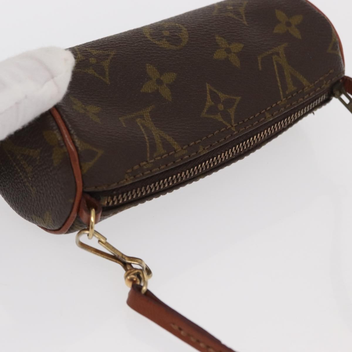 Louis Vuitton Papillon Pochette Monogram Canvas Brown Canvas Clutche & Pouche Bag