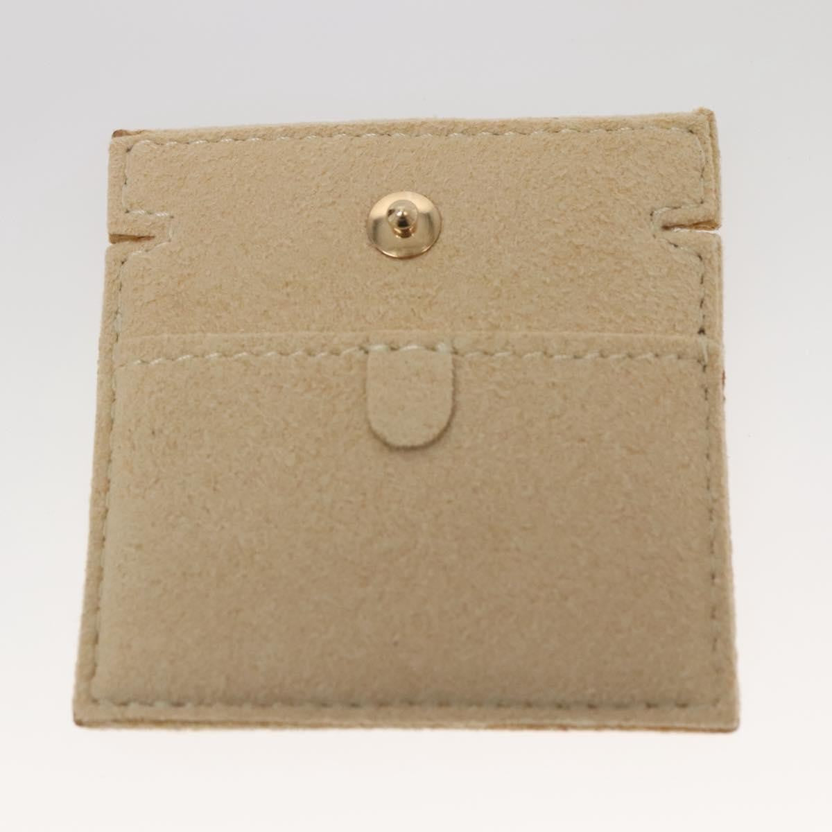 Louis Vuitton Case Jewelry Box Canvas Brown Canvas Wallets Accessory