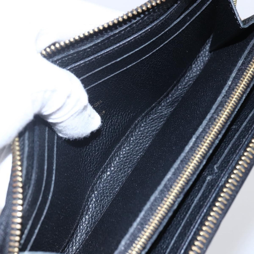 Louis Vuitton Portefeuille Zippy Monogramme Empreinte Monogramme Empreinte Black Leather Wallets Accessory