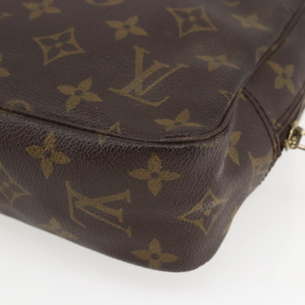 Louis Vuitton Trousse Toilette Monogram Canvas Brown Canvas Clutche & Pouche Bag
