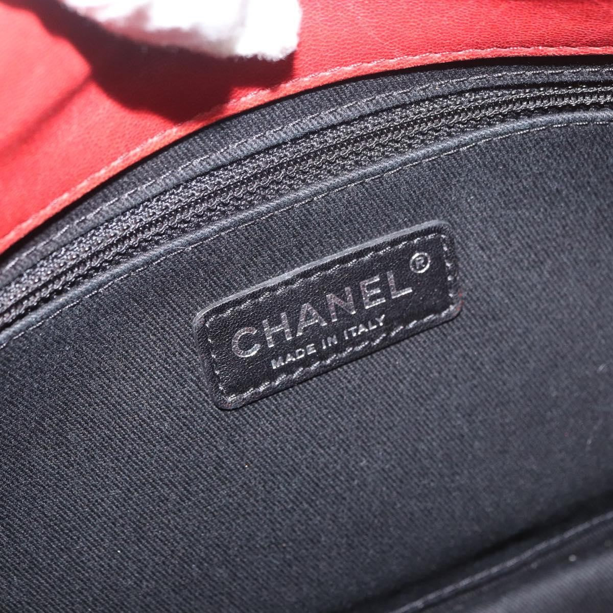Chanel 2.55 Shoulder Bag Leather Red Leather Handbag