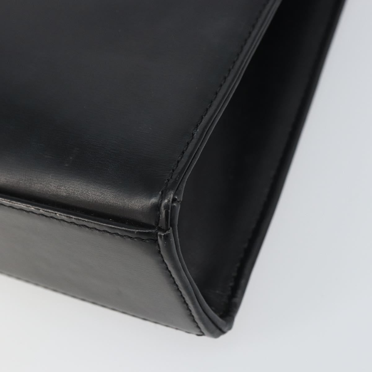 Louis Vuitton Opera Line Spartan Bag Leather Black Leather Handbag