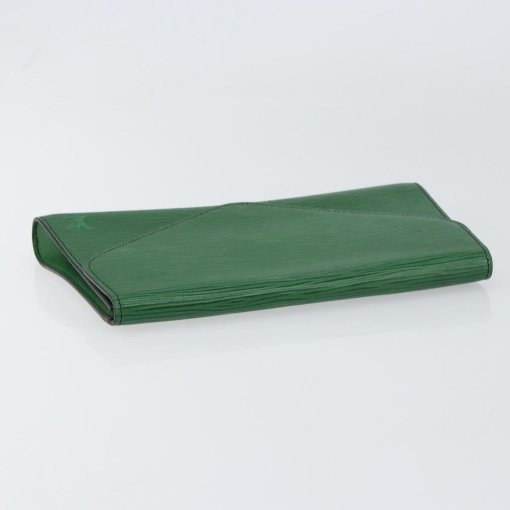 Louis Vuitton Art Deco Clutch Epi Leather Green Leather Clutche & Pouche Bag