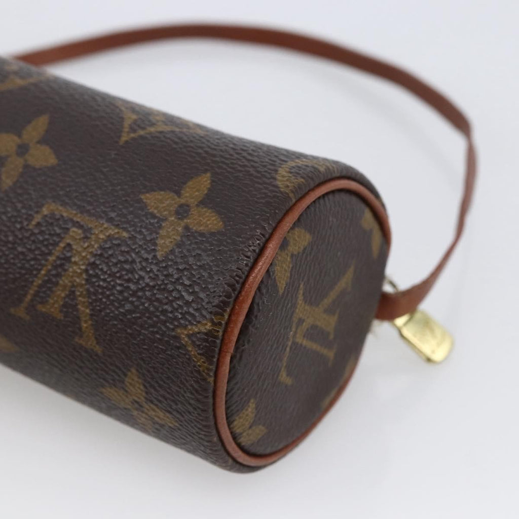 Louis Vuitton Papillon Pochette Monogram Canvas Brown Canvas Clutche & Pouche Bag