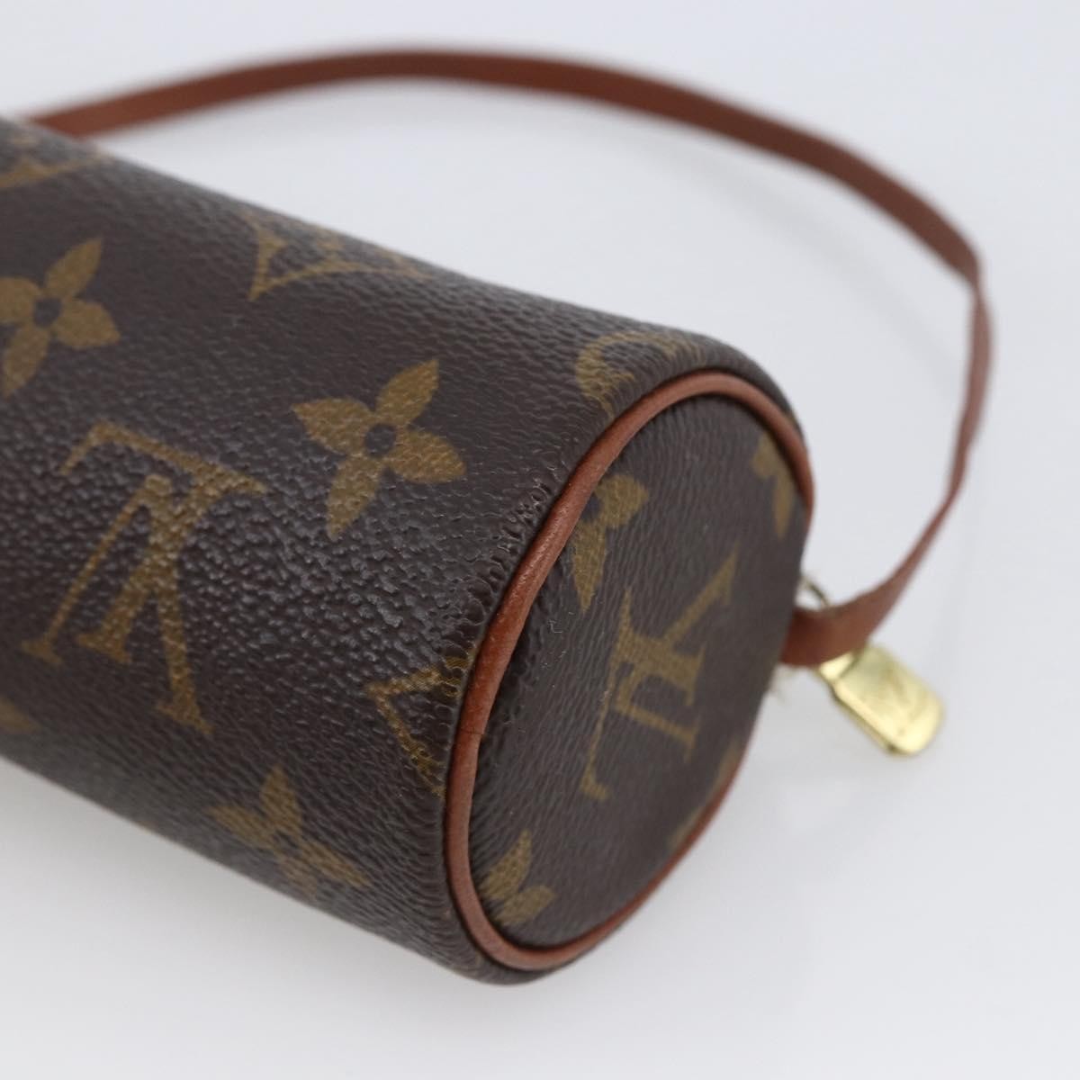 Louis Vuitton Papillon Pochette Monogram Canvas Brown Canvas Clutche & Pouche Bag