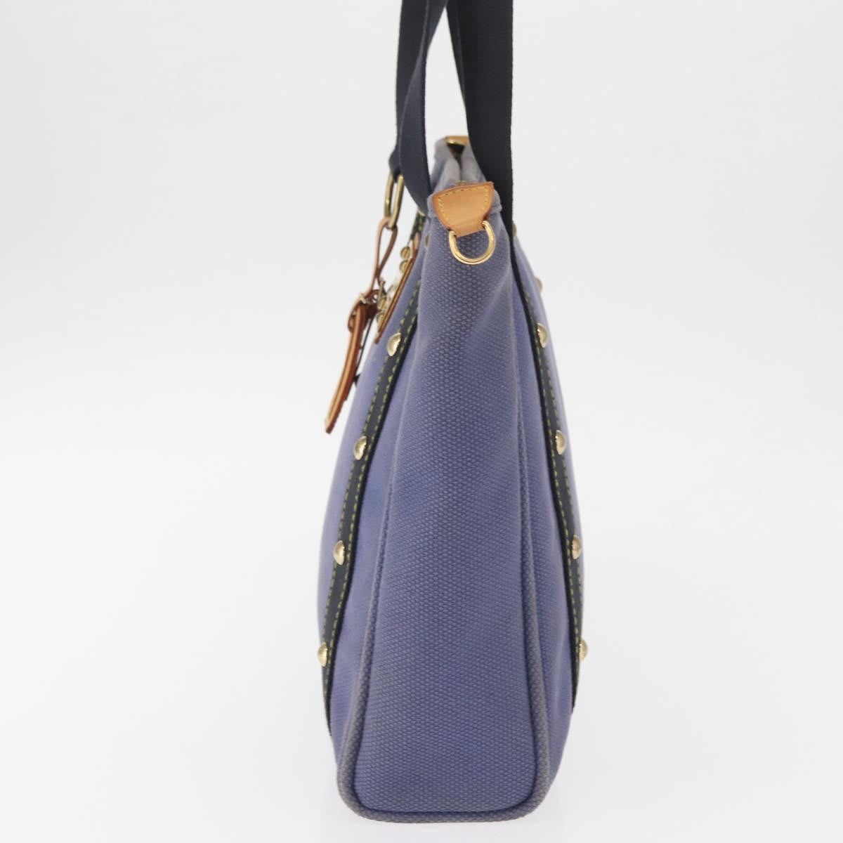 Louis Vuitton Antigua Tote Canvas Blue Canvas Tote Bag
