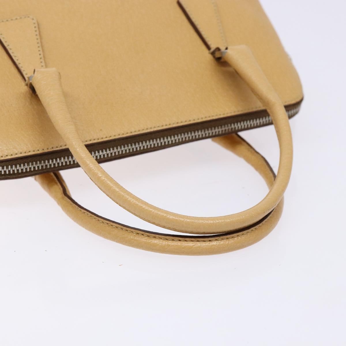 Prada Cuir Promenade Bag Saffiano Leather Beige Leather Handbag