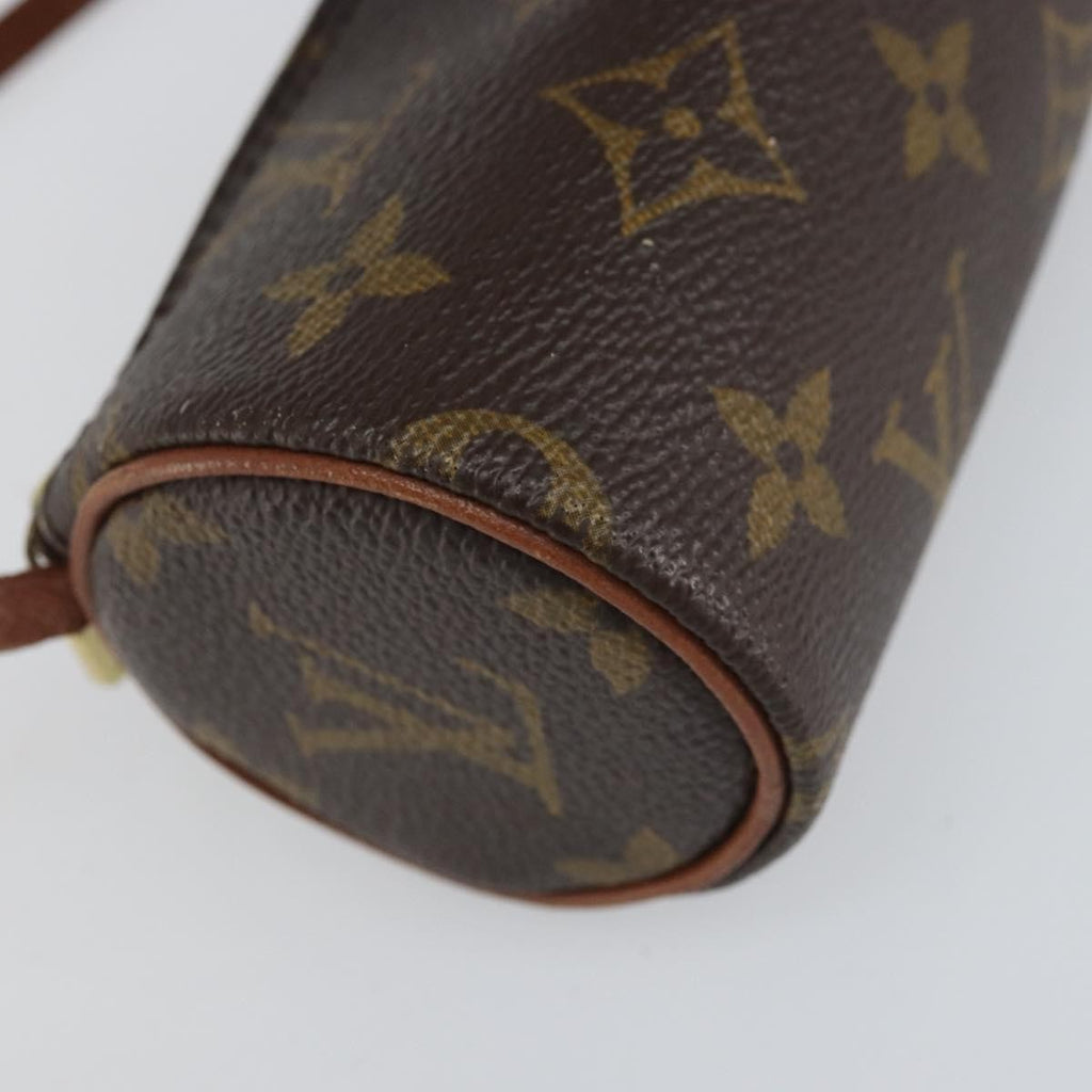 Louis Vuitton Papillon Pochette Monogram Canvas Brown Canvas Clutche & Pouche Bag