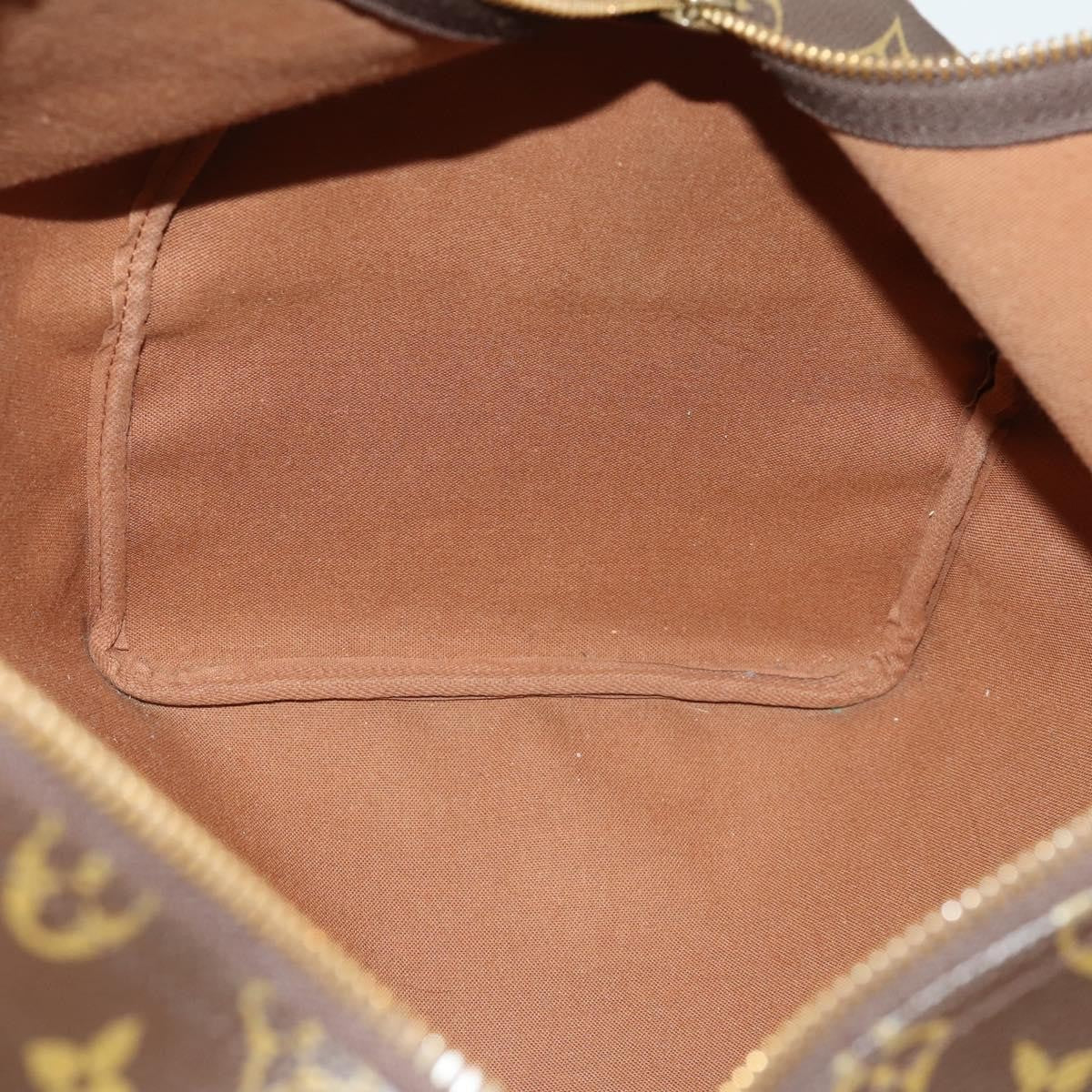 Louis Vuitton Keepall Bag Monogram Canvas Brown Canvas Travel Bag